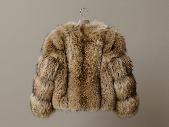 Brueti Women’s Fur Coat – Luxury Signature Edition