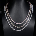3mm Custom Cross Tennis Chain - 925 Silver Moissanite