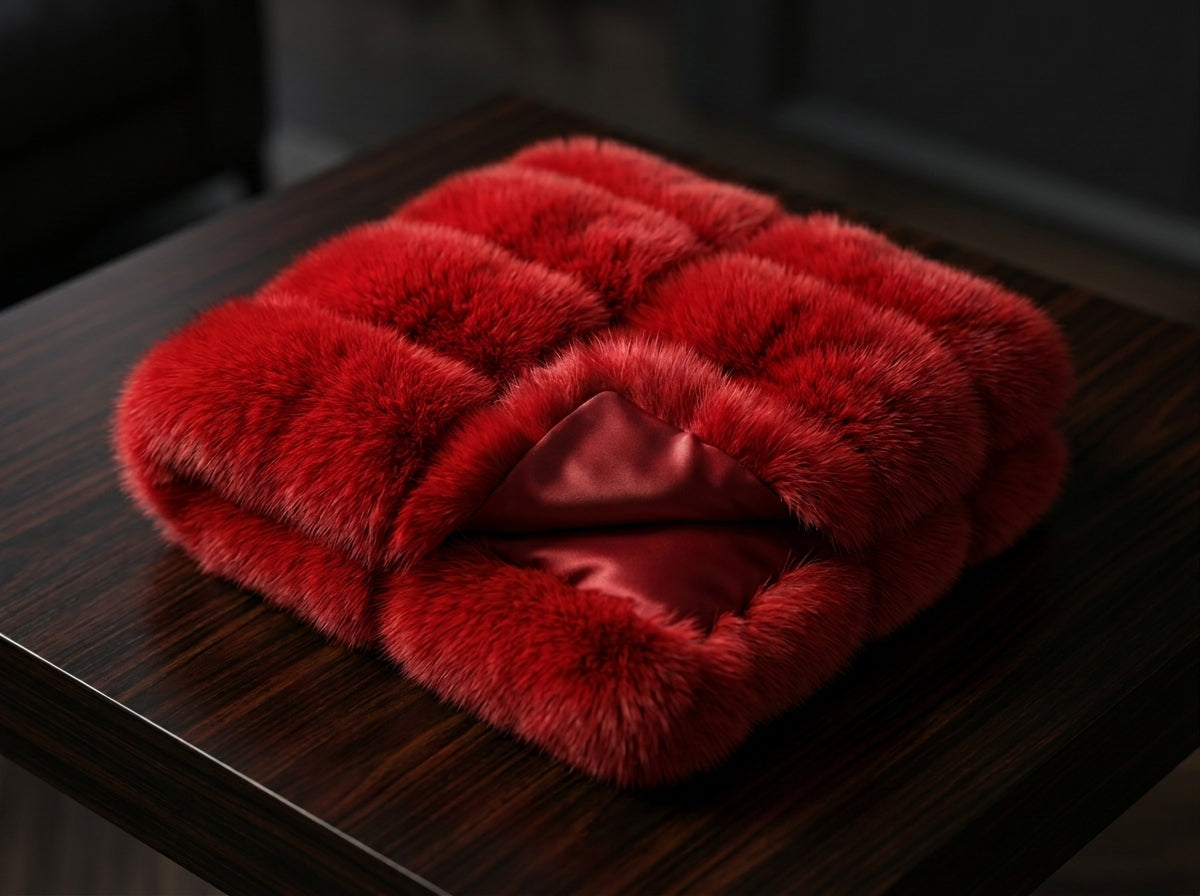 Brueti Children’s Raccoon Fur Coat – Soft Touch Collection
