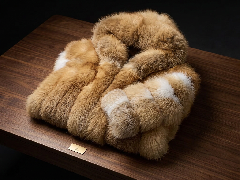Brueti Long Length Raccoon Fur Hoodie – Signature Edition