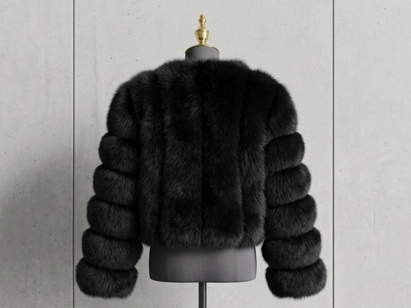 Brueti Women’s Fur Coat – Luxury Signature Edition