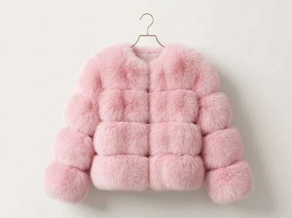 Brueti Children’s Raccoon Fur Coat – Soft Touch Collection
