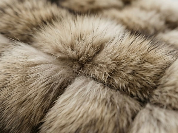 Brueti Children’s Raccoon Fur Coat – Soft Touch Collection