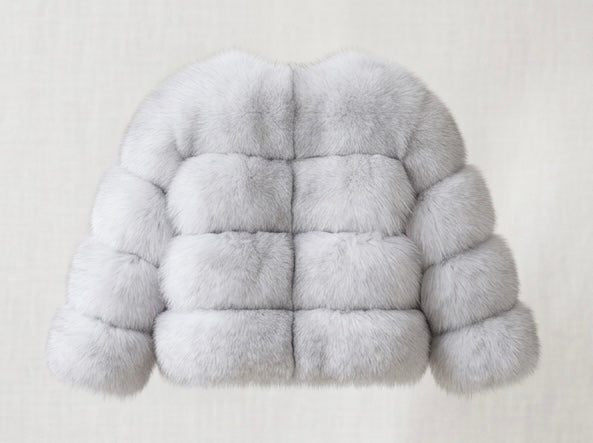 Brueti Children’s Raccoon Fur Coat – Soft Touch Collection
