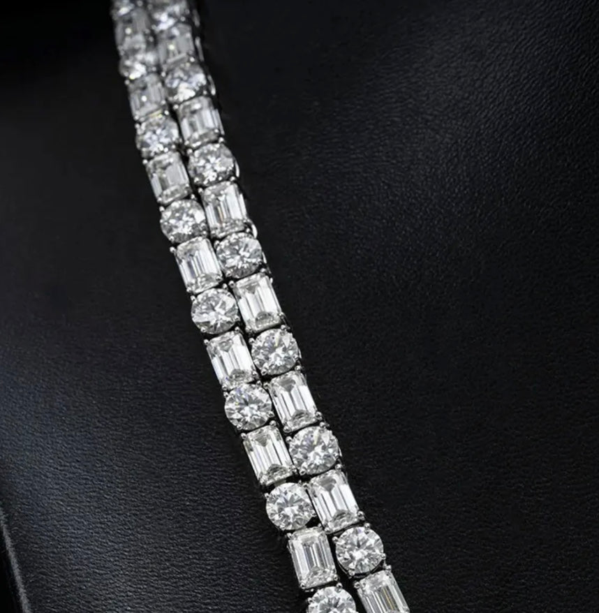 5mm Moissanite Tennis Chain