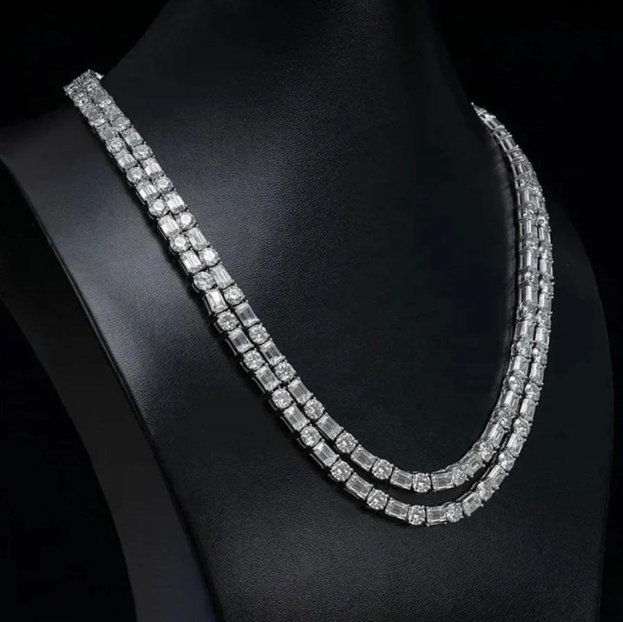 5mm Moissanite Tennis Chain