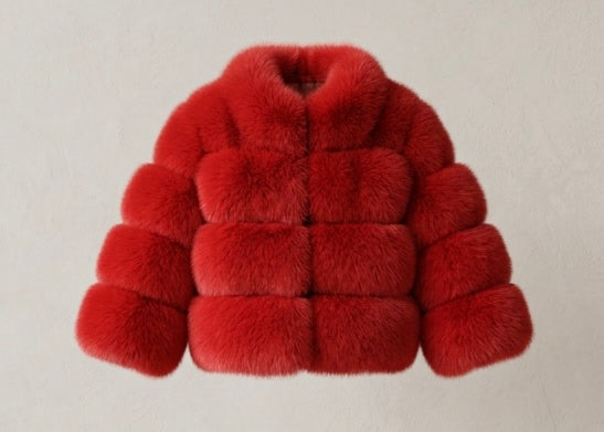 Brueti Children’s Raccoon Fur Coat – Soft Touch Collection