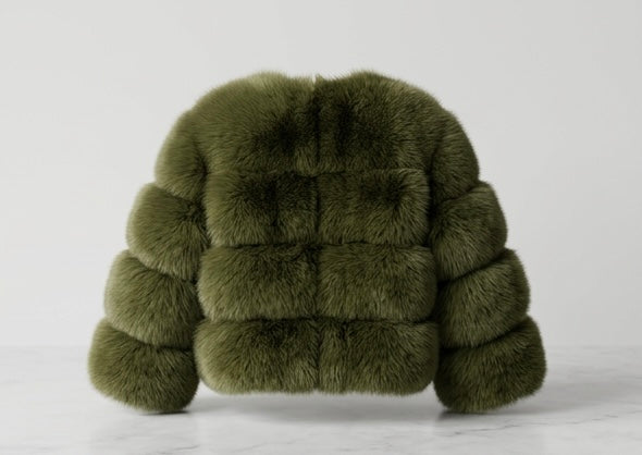 Brueti Children’s Raccoon Fur Coat – Soft Touch Collection