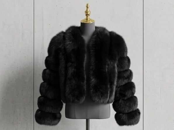 Brueti Women’s Fur Coat – Luxury Signature Edition