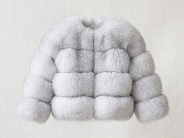 Brueti Children’s Raccoon Fur Coat – Soft Touch Collection