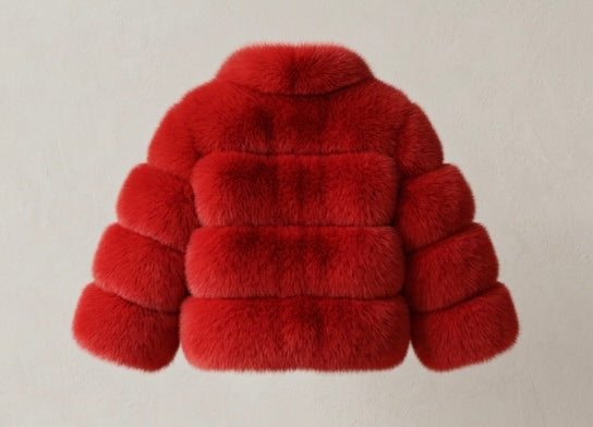 Brueti Children’s Raccoon Fur Coat – Soft Touch Collection