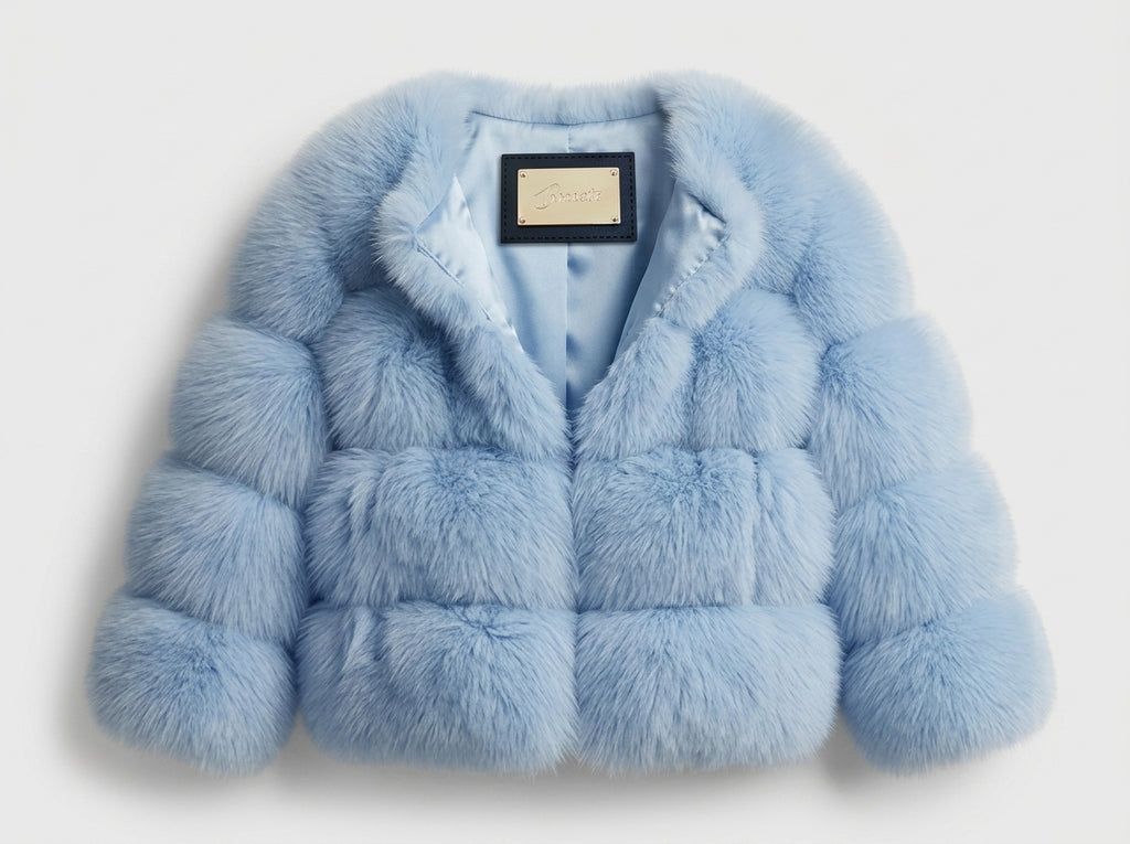 Brueti Children’s Raccoon Fur Coat – Soft Touch Collection